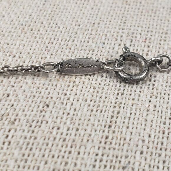 Tiffany & Co 925 Sterling Silver GOD LOVES YOU Pendant Necklace Vintage 1970 - Picture 10 of 16